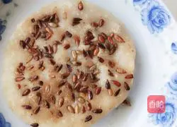 Illustration of making glutinous rice cakes with soybean paste 15