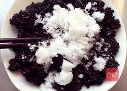 Purple rice cake recipe 2