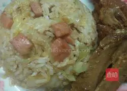 Illustration of how to make Beijing fried rice 5