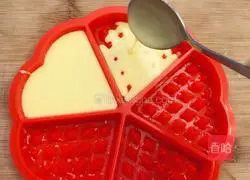 Waffle mix oven version waffle recipe illustration 6