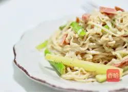 Asparagus noodles Illustration of how to do it 8