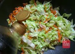 Illustration of how to make fried noodles 10