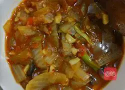 How to make noodles with onion sauce Illustration 6