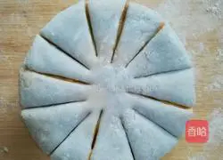 Illustration of how to make flower steamed buns 3