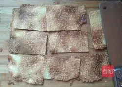 Illustration of how to make sesame crackers 11