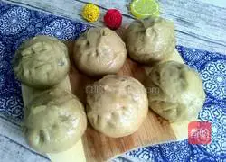 Illustration of how to make sweet potato noodles and mountain vegetable buns 18