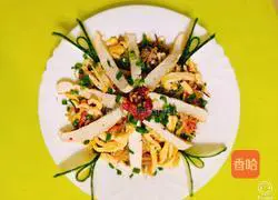 For vegetarian three fresh rice noodles Practice illustration 6