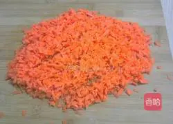 Illustration of how to make shredded radish buns 3