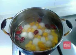 Sweet potato and red date glutinous rice balls Illustration of how to do it 5