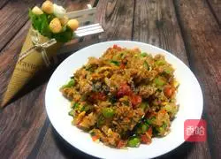 Soy Sauce Fried Rice Recipe Illustration 11