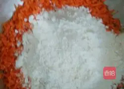 Illustration of how to make shrimp and egg pancakes 4