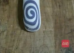 Illustration of how to make two-color steamed buns 4