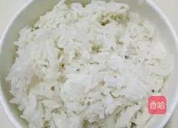 Illustration of how to make fried rice with lemon juice 2 