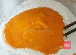 Illustration of how to make steamed pumpkin cake 5