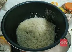 Illustration of how to make braised beans and rice 1