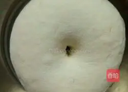 Illustration of how to make vegetarian steamed buns 4