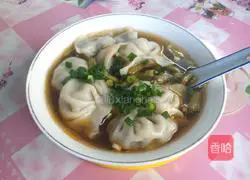 Illustration of how to make sour soup dumplings 6