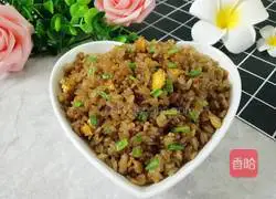 Soy sauce fried rice (lazy version) recipe illustration 2