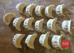 Illustration of how to make tomato and egg dumplings 16