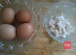 Illustration of how to make mountain leek and egg dumplings 5