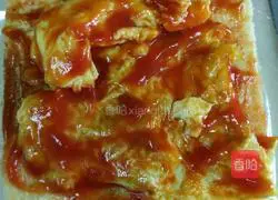 Illustration of how to make ham sandwich 7