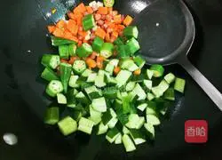 French Salad Dressing Lunch Illustration of how to make meat-filled lotus leaf cake 11