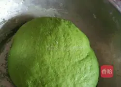 Illustration of how to make green shepherd's purse dumplings 4