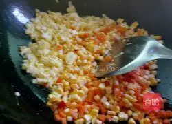 Egg Fried Rice Recipe Illustration 6