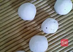 Osmanthus black sesame lard glutinous rice balls Illustration of how to do it 7
