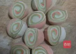 Illustration of how to make rainbow dumplings 20