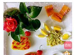 Illustration of how to make steamed buns with fried eggs 7