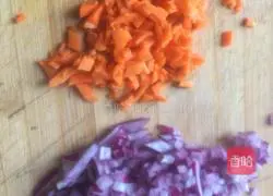 Illustration of how to make seasonal vegetable egg pancakes 2