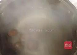 Illustration of how to make chocolate bean paste glutinous rice balls 9