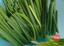 Scallion oil Illustration of how to make noodles 1