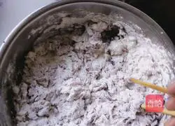 Illustration of how to make purple sweet potato buns 3