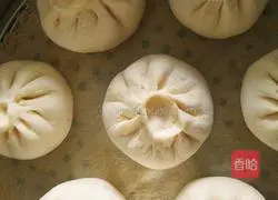 Illustration of how to make plain steamed buns 13