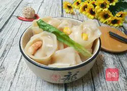 Illustration of how to make shrimp dumplings 10