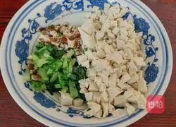 Illustration of making mushroom and tofu stuffed buns 6