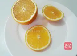 Orange White Illustration of how to make radish cake 4