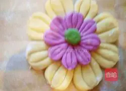 Illustration of how to make fancy steamed buns 14