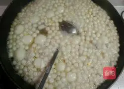 Illustration of how to make rice wine, brown sugar glutinous rice balls 6