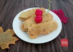 Illustration of making steamed bun slices 8