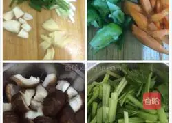 Illustration of how to make fried noodles 1