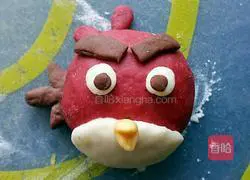 Illustration of how to make Angry Birds steamed buns 9