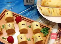 Illustration of how to make egg and milk cake 7