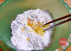 Illustration of how to make hand-made noodles 1