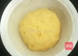 Pumpkin Sesame Illustration of how to make cakes 6