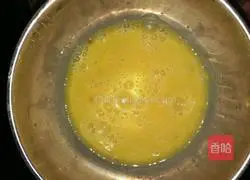 Illustration of how to make ham fried rice 2