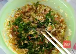 Illustration of how to make cabbage buns 5