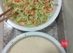 Illustration of how to make quilt pancakes 3